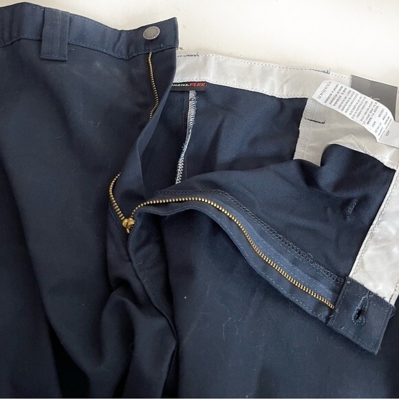 DICKIES Industrial Flex Cargo Pant LP72/LP2372 Blue Relaxed Fit Size 44 NEW - Picture 9 of 11